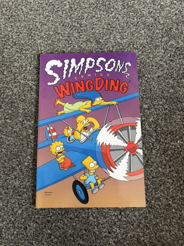 Simpsons comics wingding - comics,