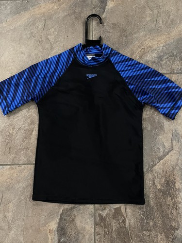 Speedo junior navy rash - rash, vest