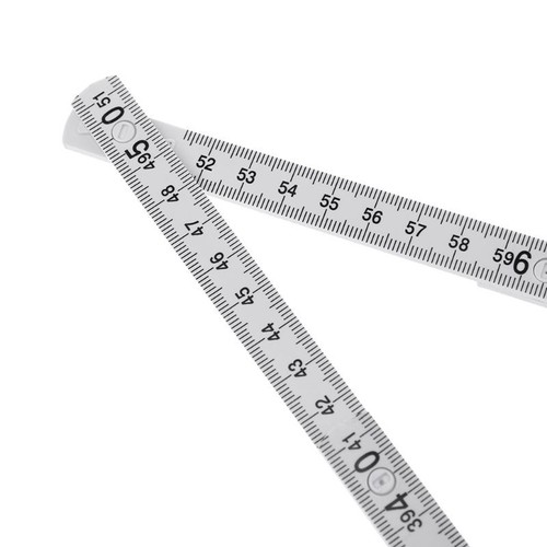 Metre long folding - long, ruler