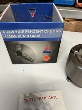 4 Jaw Independent Lathe Chuck 100mm Diameter K72- 100mm