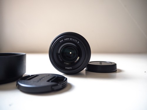 Panasonic lumix 25mm 1 7 - panasonic, g