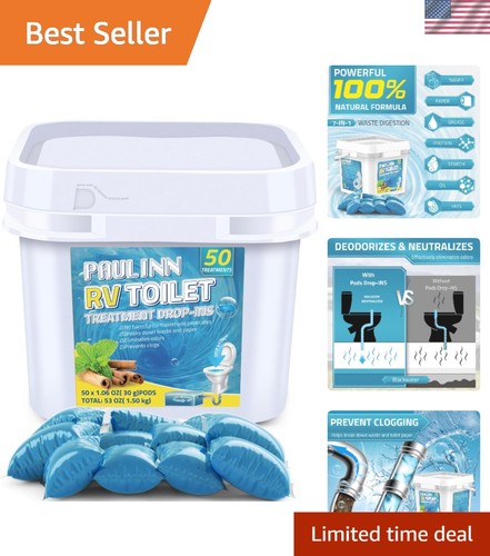 Toilet treatment drop ins - rv,