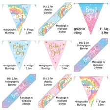 Boy or Girl Bunting or Banner