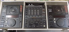 Pioneer CDJ 500 II x2, DJM 500 Mixer in Flight Case