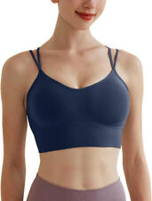 Memoryee Sports Athletic Workout Bra Criss Cross Back non wired- medium support