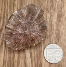 Mineral Specimen, Zeolite, Red Heulandite/Stilbite, 62mm, 140g