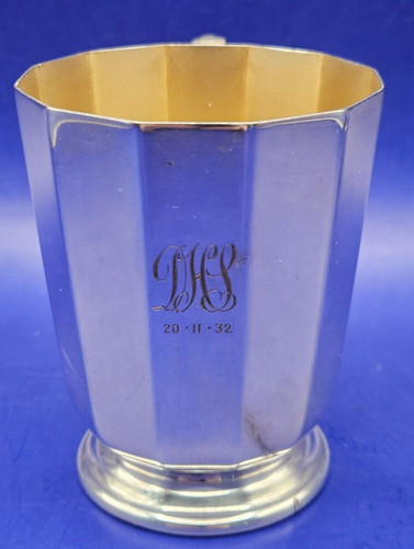Vintage christening cup silver - vintage,