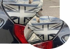 Pair Union Jack Spoiler Decals