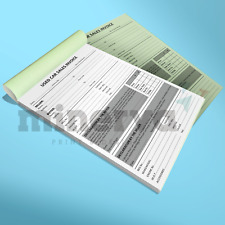 Used Car Sales Invoice Receipt