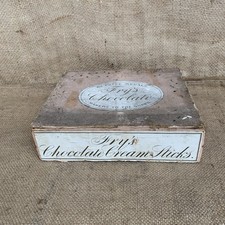 Fry’s Chocolate Cream Sticks - Antique Box - Vintage Advertising 