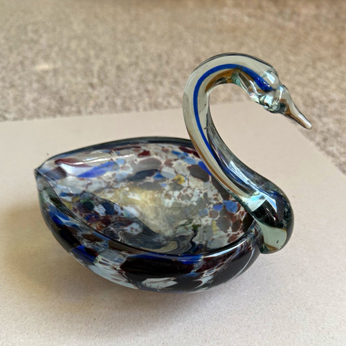 Vintage murano swan - vintage,