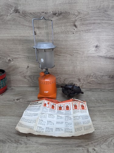Vintage plein air camping gas - camping,