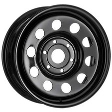 17x7 BLACK MODULAR STEEL WHEEL