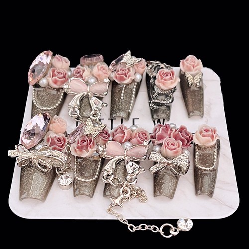 Dark rose fantasy press - press, on