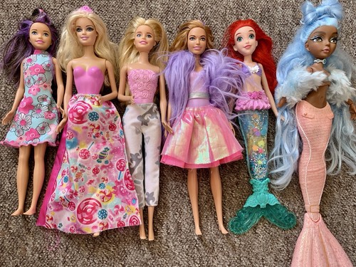 Barbie dolls and - and, mermaid
