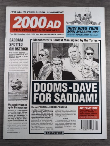 2000ad prog 843 featuring - 843,