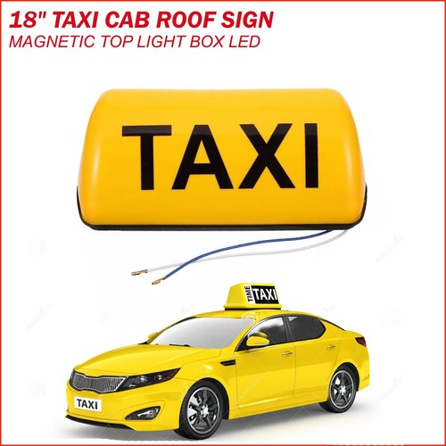Taxi roof sign - taxi,