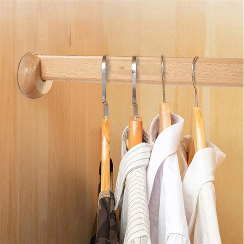 1000mm wood wardrobe rod - wardrobe,