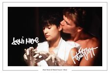 GHOST PATRICK SWAYZE DEMI MOORE SIGNED PHOTO PRINT AUTOGRAPH POSTER