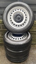 4X VW Transporter T5 16” Steel Wheels & Tyres Set – * Does Not Include Caps*