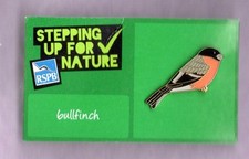 RSPB Pin Badge - Bullfinch -