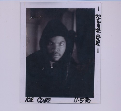 Ice cube polaroid photo - photo, (one