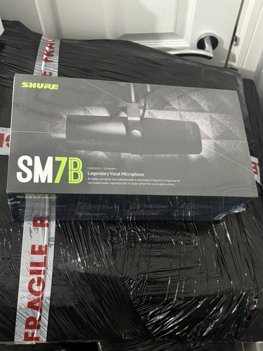 Shure sm7b black dynamic - black,