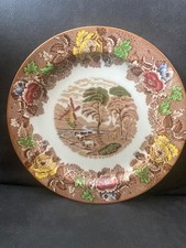 Vintage Enoch Wood’s - English Scenery Wood & Sons, England 23cm side plate