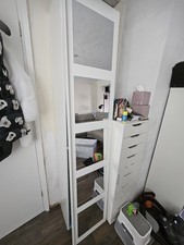 IKEA 2.0m Tall Bathroom Cabinet with Mirror