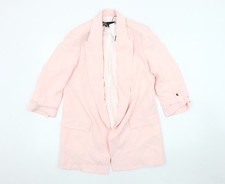 Zara Women's Pink Blazer Size