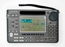 1990s Sony ICF-SW55 World Band Shortwave Radio, VGC, Tested & Working