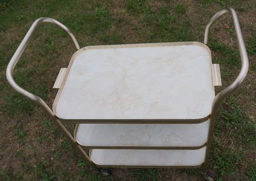 Vintage gold metal marble - vintage,