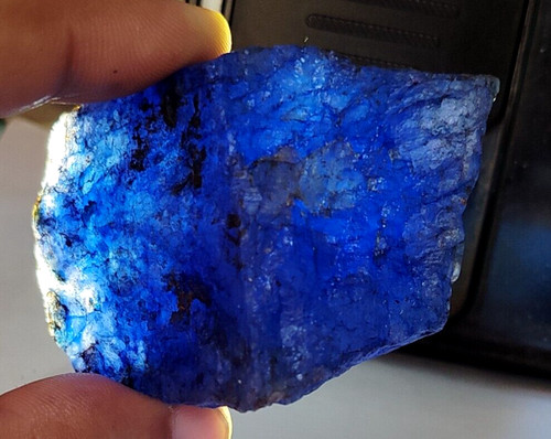 Large natural blue sapphire - large,