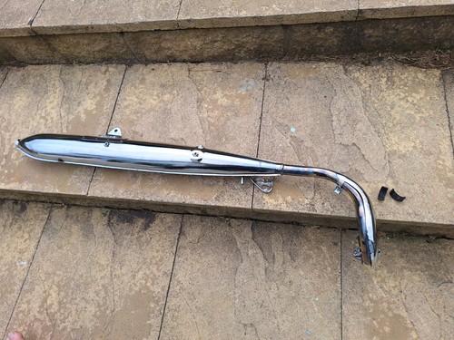 Honda ss50 exhaust with - honda,