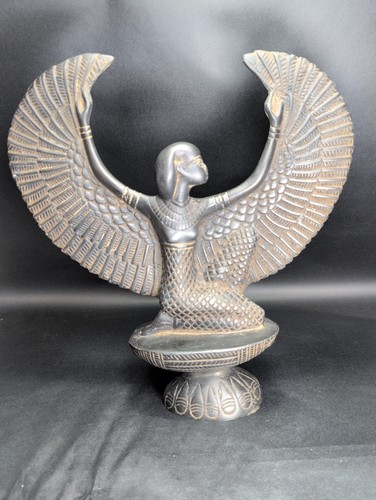 Winged isis statue egyptian - winged,