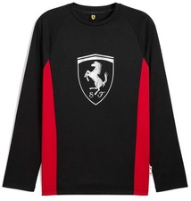 Men’s Puma Ferrari Lifestyle LS Jersey T-Shirt, In UK Size XL, RRP £100