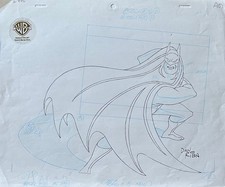 DAN RIBA rare BATMAN original