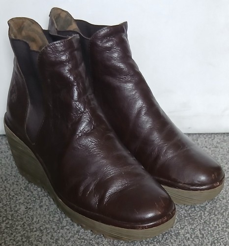 Womens fly london burgundy - london,
