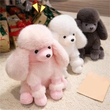 Cute and Soft Poodle Plush Toy with Dog Fillers, Realistic Children's Plush Toy