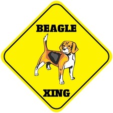 Yellow Aluminum Crossing Sign