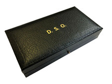 Fitted Presentation Case for BRITISH DISTINGUISHED SERVICE ORDER award medal DSO
