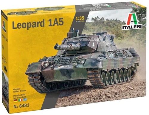Italeri leopard mbt 1a5 - mbt,