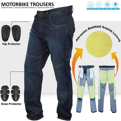 Men motorcycle pants - men's,