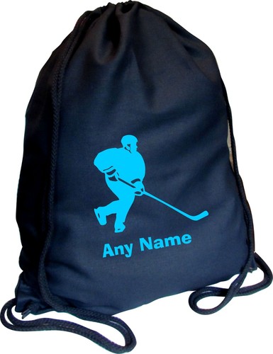 Ice hockey personalised black - hockey,