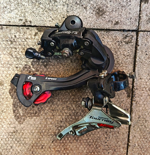 Shimano tourney derailler set - ,