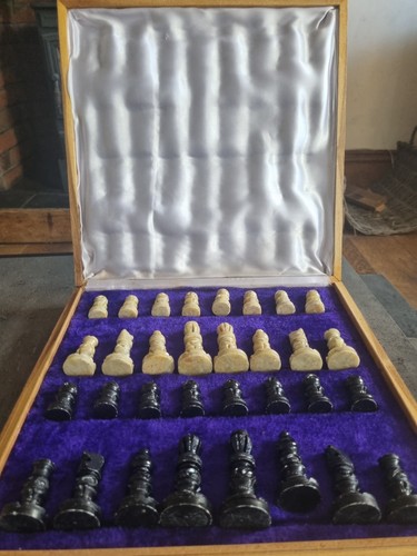 Handmade marble stone chess - marble,