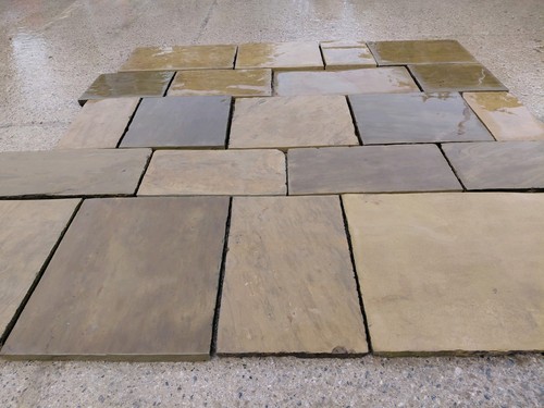 Yorkstone paving slabs flags - paving,