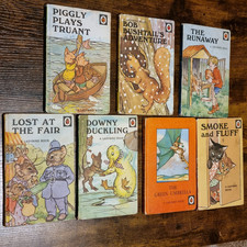 Set Of 7 VIntage Ladybird