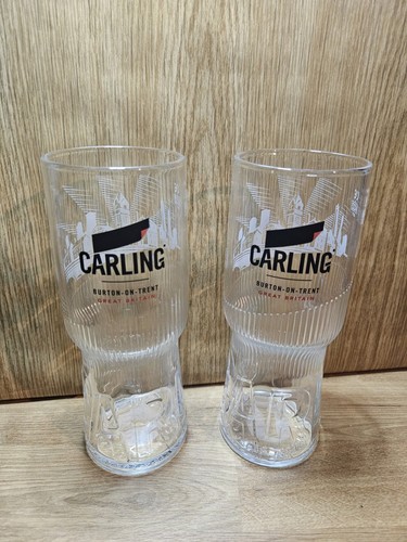 Carling pint glasses man - x,