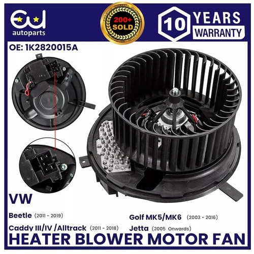 Heater blower motor - blower, vw